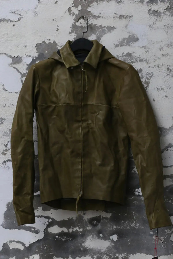 m.a+ double pocket detachable hood bomber jacket J221DZHZ-CUAG1.0 woodbine (J221DZHZ)